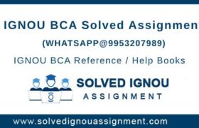 IGNOU BCA Assignments